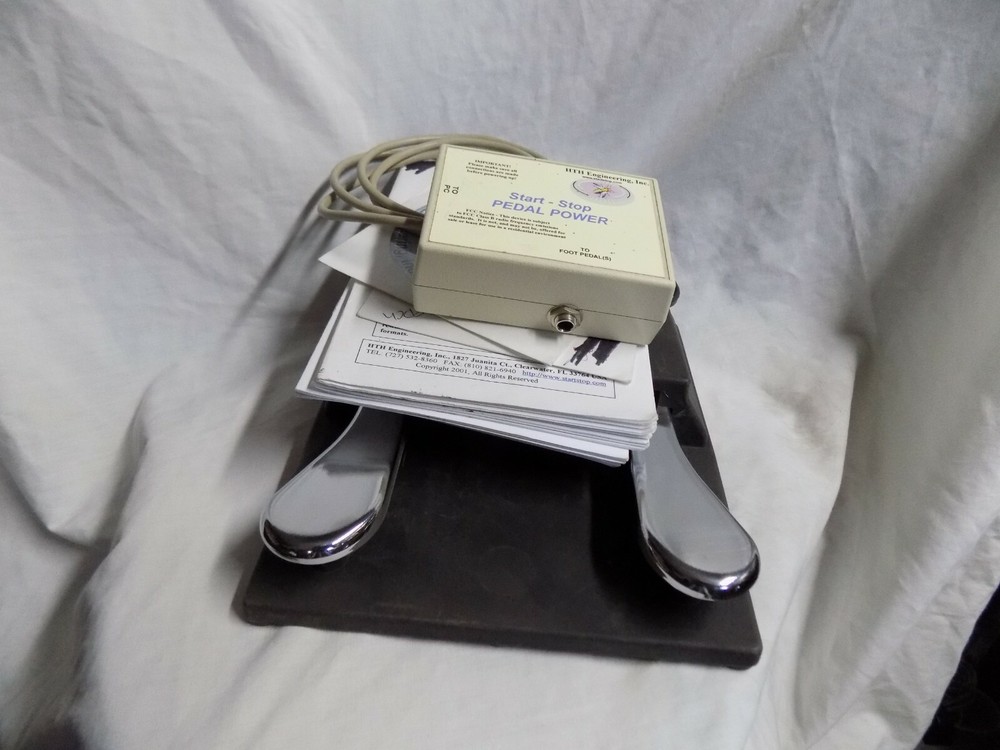 HTH Engineering  HDP-2 Dictation Transcriber Foot Pedal Controller for Com Port