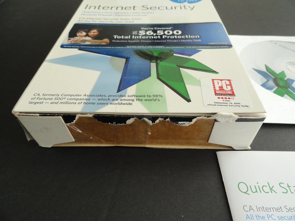 CA INTERNET SECURITY SUITE 2007 - WINDOWS VISTA 2000/XP - SEALED DISCS