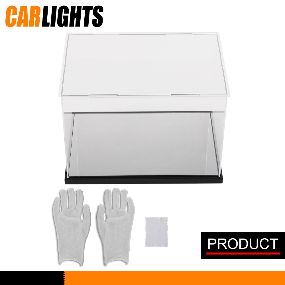 Clear Single Boxing Glove Horizontal Display Case