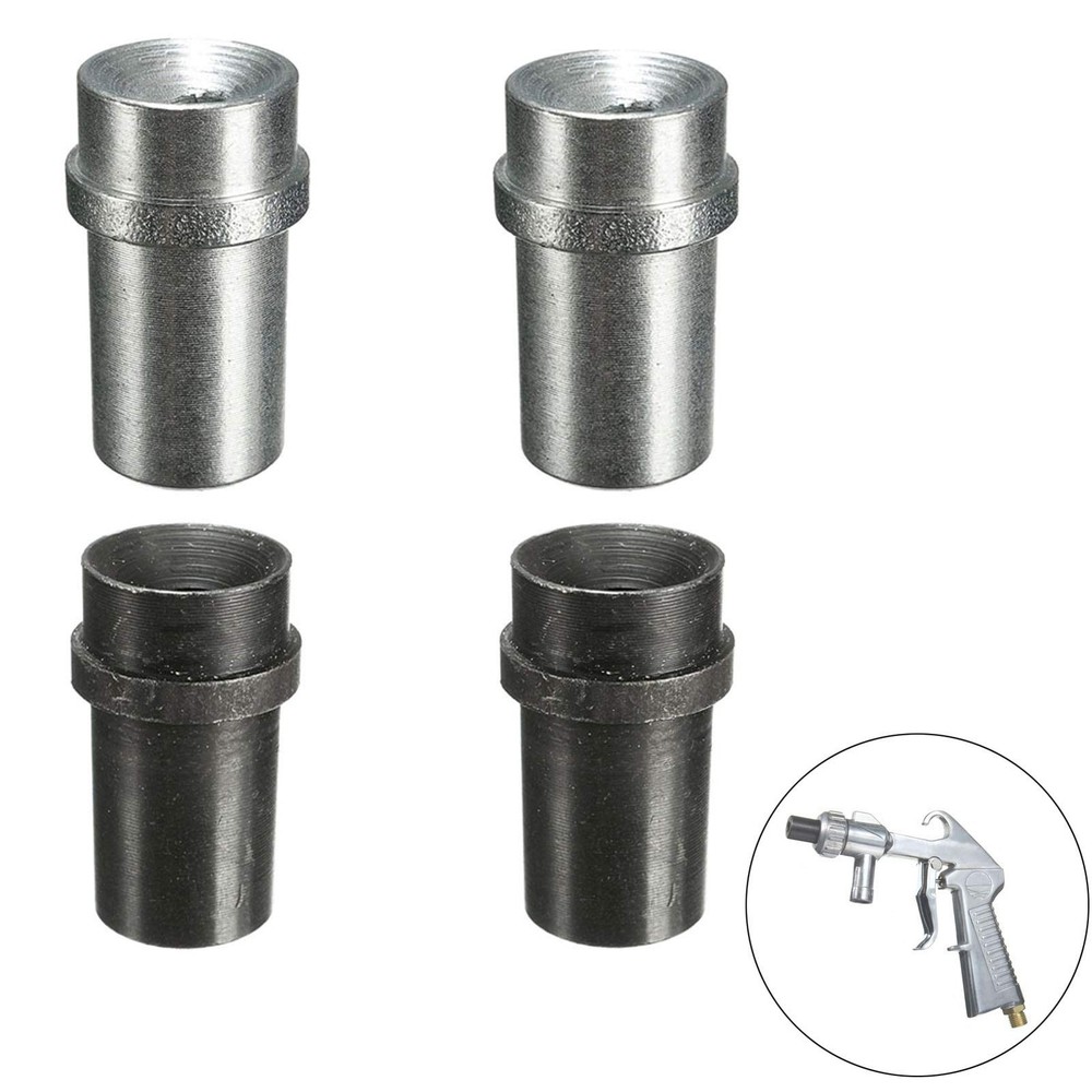 Ceramic Sandblaster Nozzle Tips - 4pcs Abrasive Blasting 4.5mm 5mm