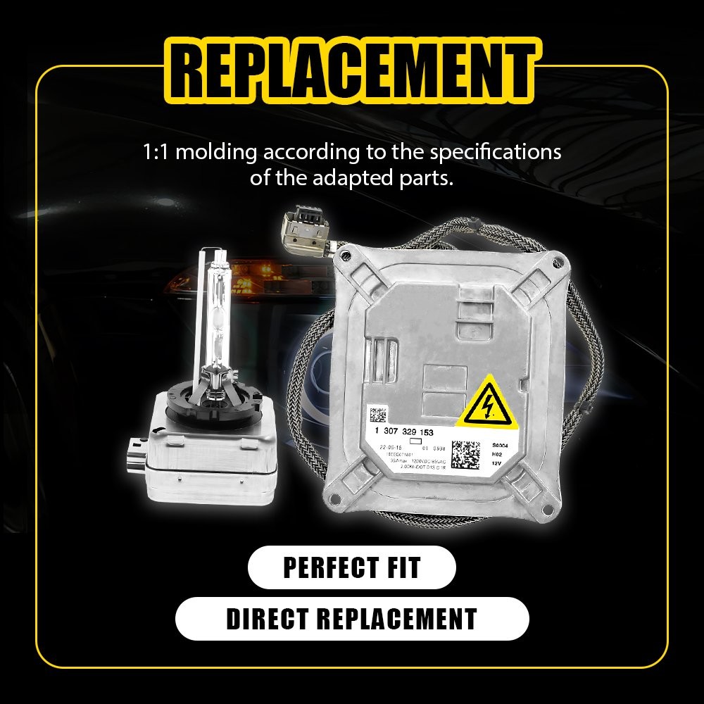 HID Xenon Headlight Ballast Control D1S Blubs For BMW E63 E64 E70 E90 E92 E93