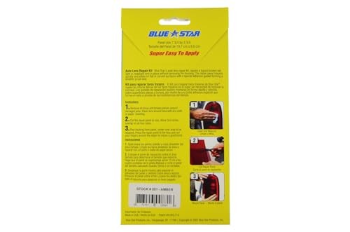 Grid Pattern Auto Lens Repair Kit () Amber