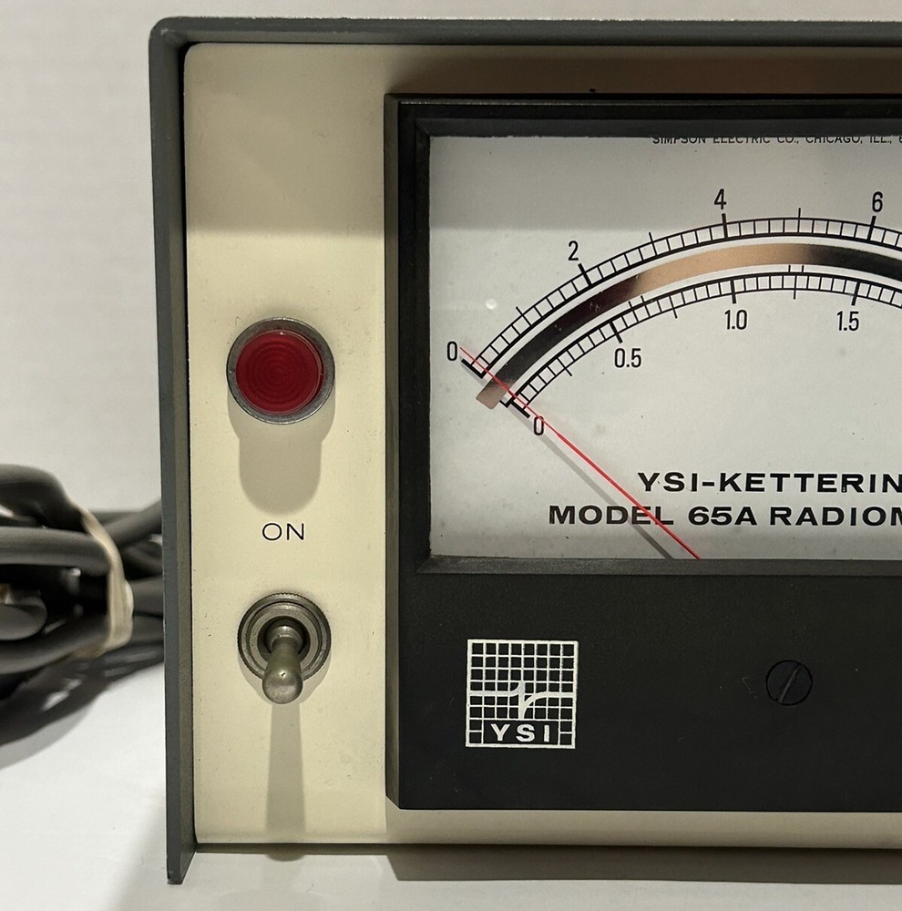 YSI Kettering Radiometer 65A Sensor Yellow Springs Instrument Powers On