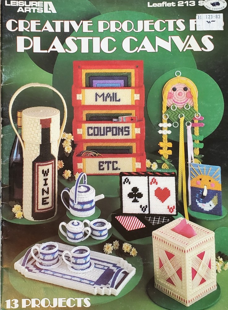 Creative Projects Plastic Canvas Sampler Patterns By Leisure Arts
