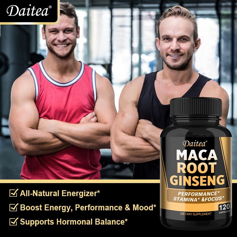Maca Root Ginseng - Male Enhancement - Increase Size, Performance, Stamina