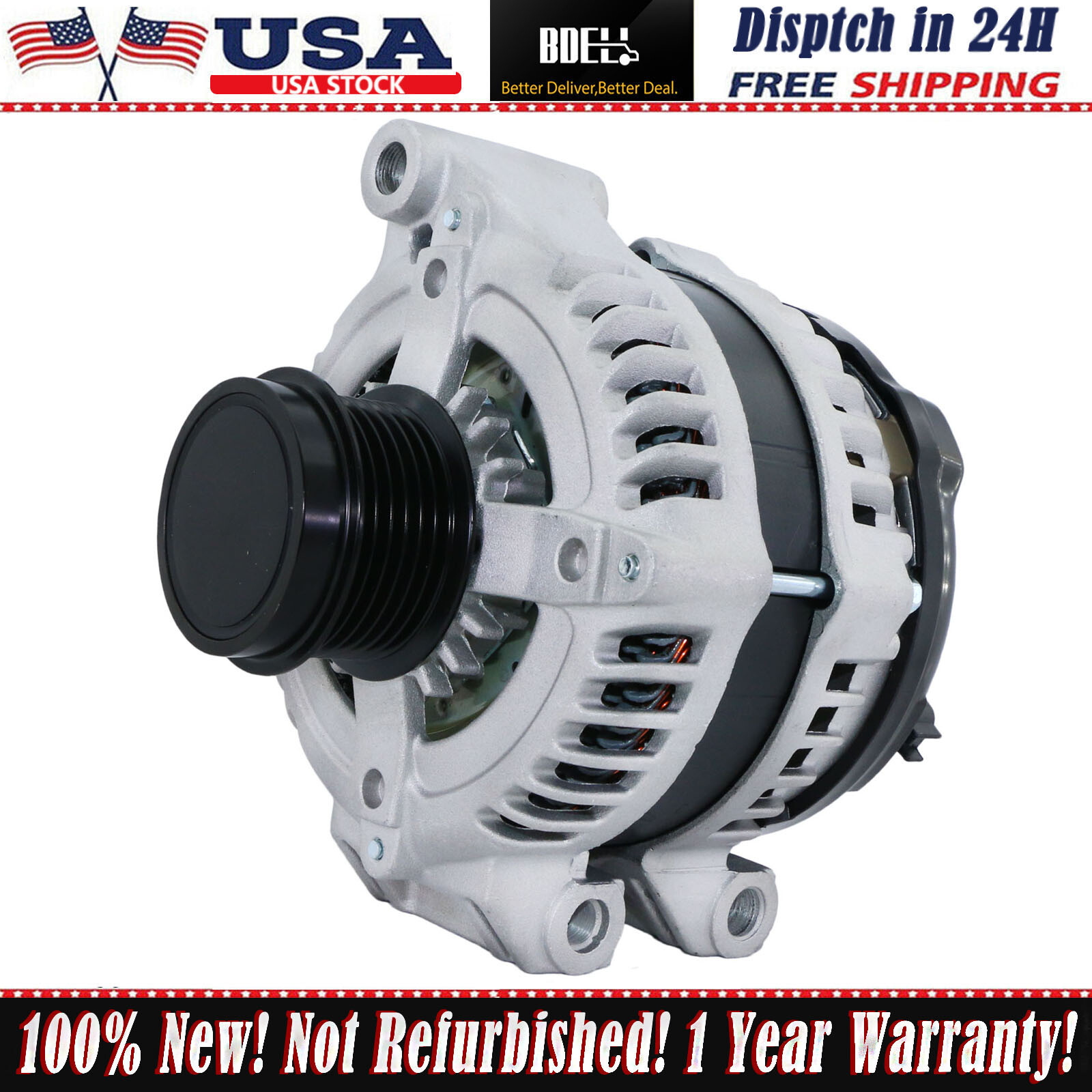 New Alternator for Chrysler 200 2011-2014 Town and Country 2011-2016 3.6L