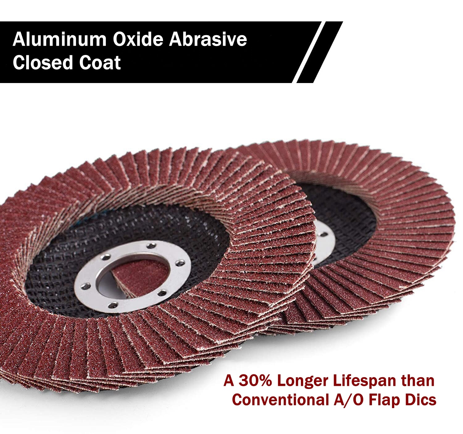 20x 4.5" 4-1/2 Flap Disc 40 60 80 120 Grit Angle Grinder Sanding Grinding Wheels