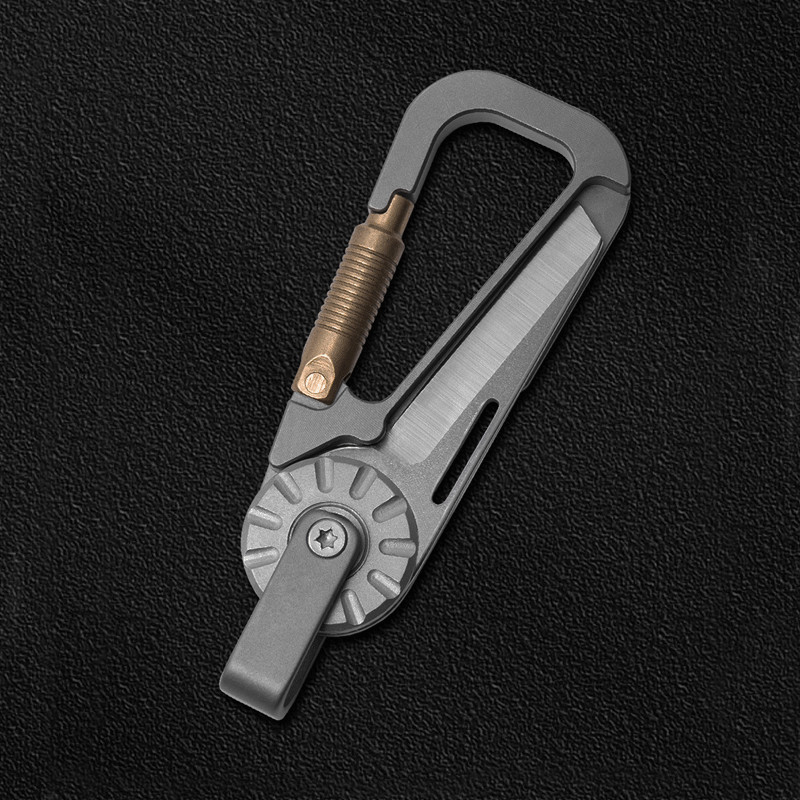 New Folding Keychain Tool – Compact EDC Outdoor Multi-Purpose Implement
