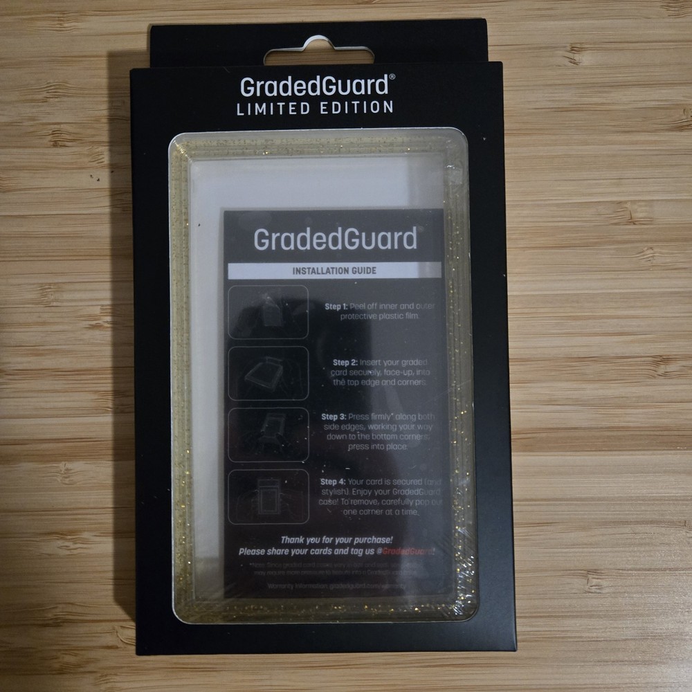 GradedGuard PSA Graded Card Case Guard Protector CONFETTI Limited Edition