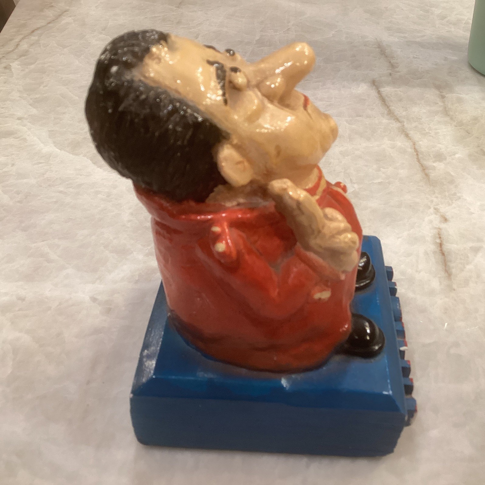 Vintage 70's Resin Richard Nixon Political Art Figure