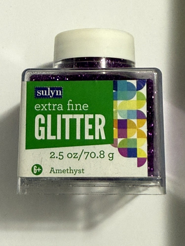 Sulyn Extra Fine Glitter 2oz-Amethyst Glitter