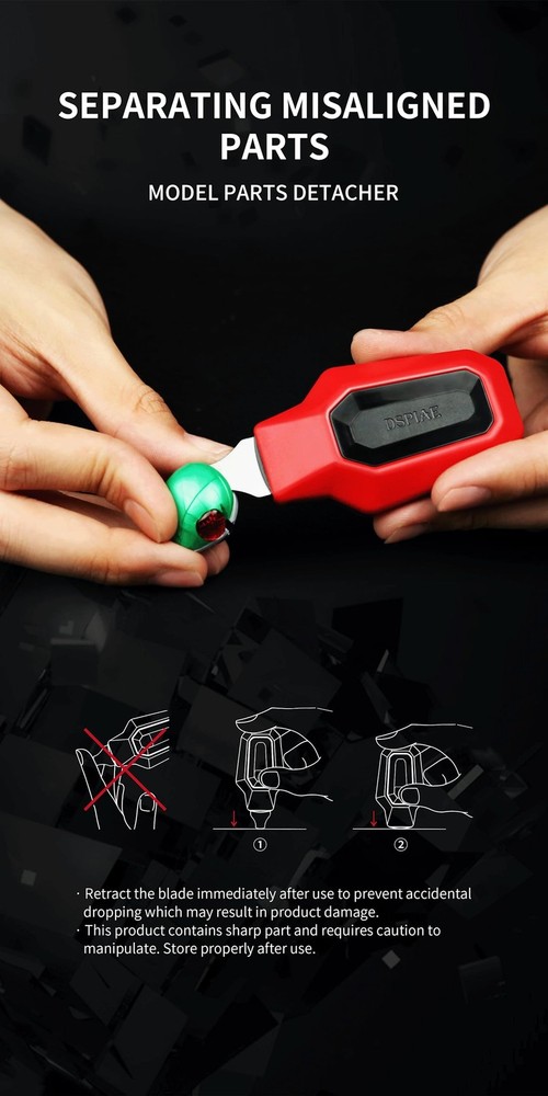DSPIAE Departure Tool Combo Set – Precision Hobby Tools for Model Building,...