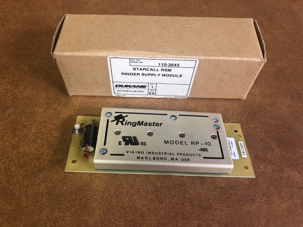 Dukane 110-3543 Starcall RSM Ringer Supply Module