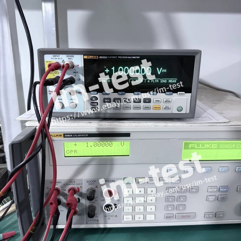 Fluke 8845A Digital Multimeter 6.5 Digit Precision Multimeter../nice#