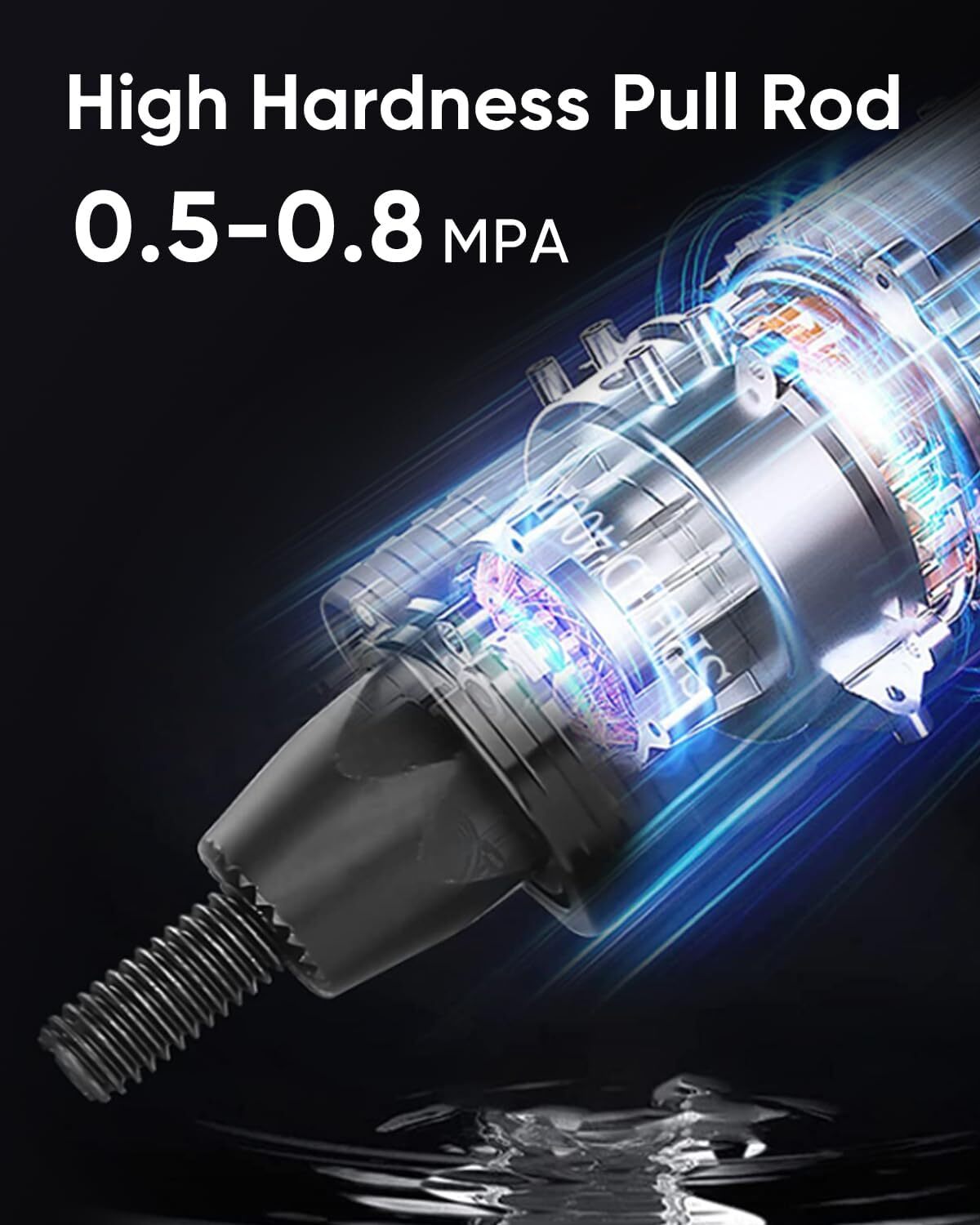 Pneumatic Rivnut Setting Gun Rivet Nut Gun Automatic Nutsert 10-24&1/4&5/16 &3/8