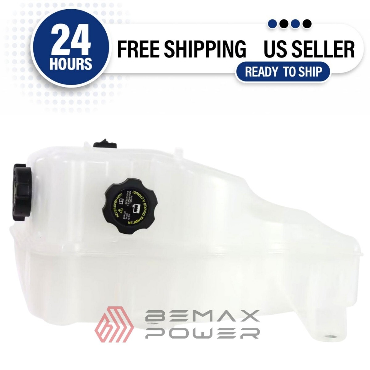 Heavy Duty Coolant Reservoir Tank & Sensor for Freightliner Cascadia 603-5203