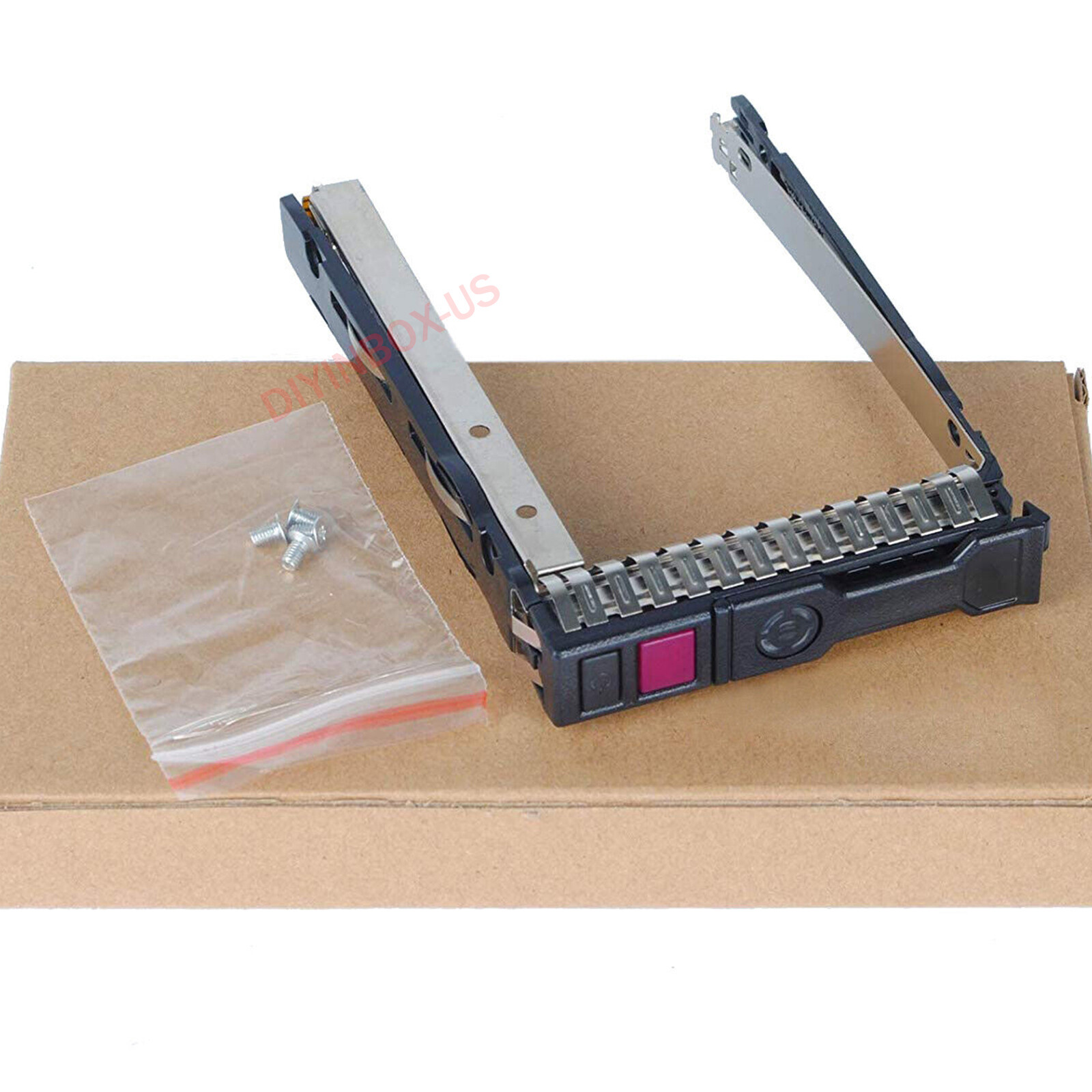 Lot 727695-001 For HP Gen10 2.5" NVMe HDD Tray Caddy DL380 DL360 Screws SAS/SATA