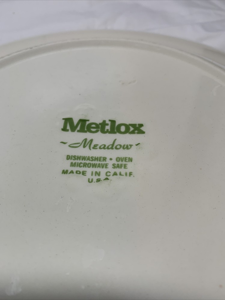METLOX MEADOW Serving Plate