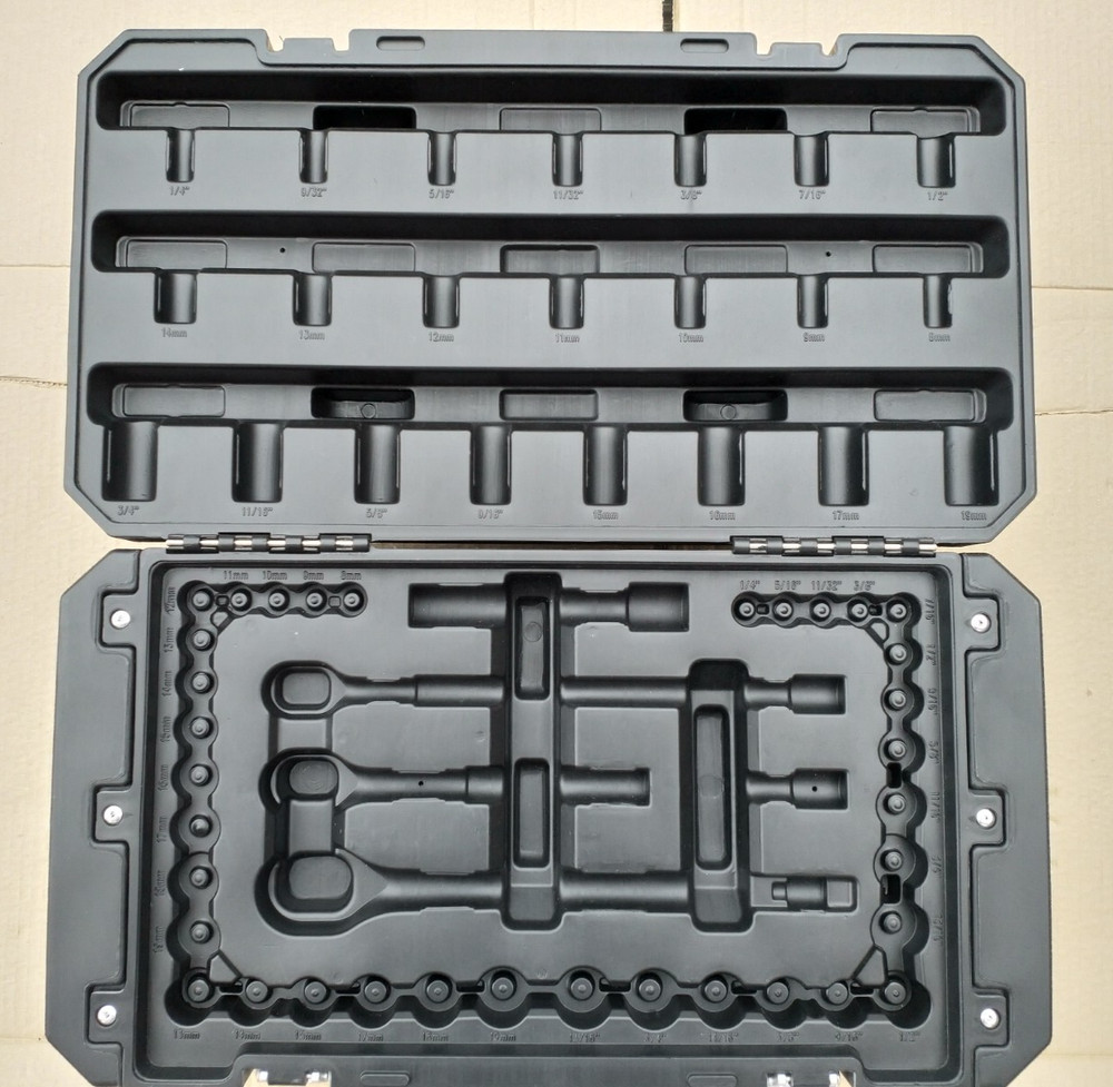 Halfords Tool Box, Black