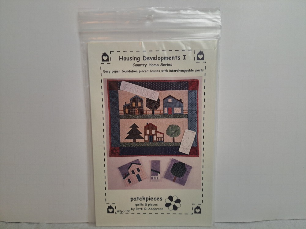 Patchpieces Quilt Pattern - Housing Developments I (20" x 17.5") #FPP-103 - UC