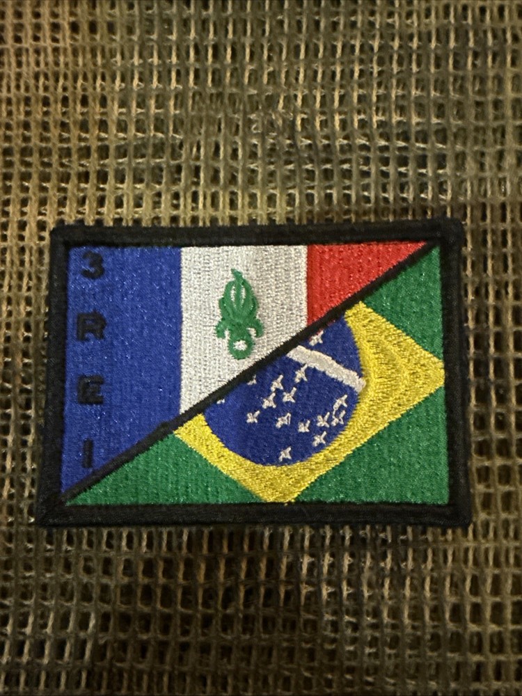 French Army 3rd Foreign Infantry Regiment Brazil Patch GWOT