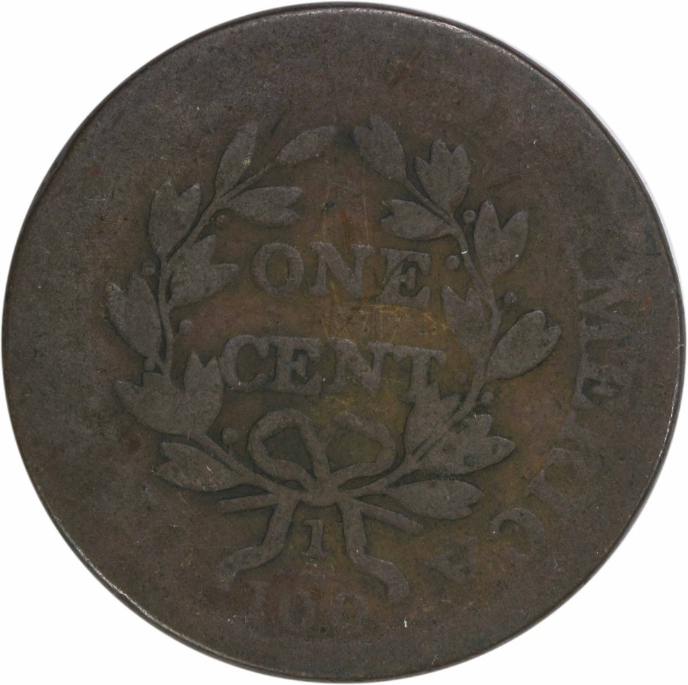 1803 Large Cent AG Uncertified #327