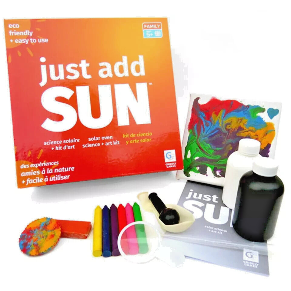 Just Add Sun Solar Science + Art Kit, Multicolor, Grades 2-12