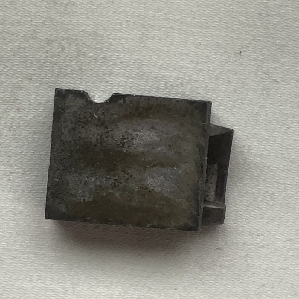 Solid Metal Letter Press PRINTING BLOCK Stamp - Number 2