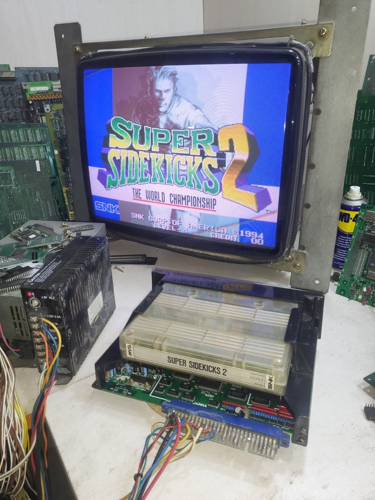 super sidekicks 2 cartridge  ORIGINAL
