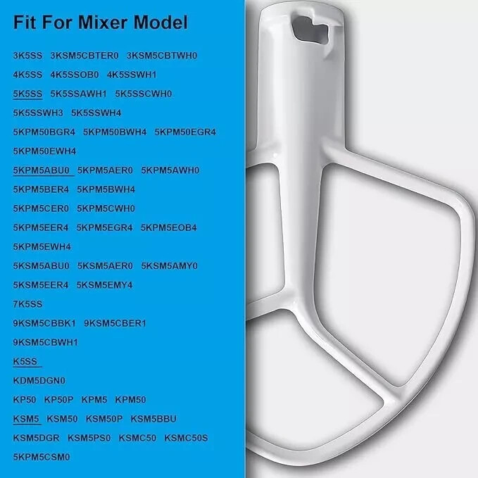 KitchenAid K5SS Stand Mixer Flat Beater