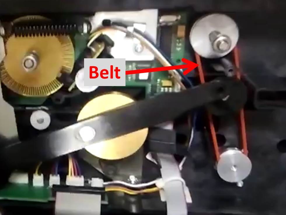 2x Ribbon Take Up O-ring Drive Belt for Zebra P310i P330i P420i - 105909G-038