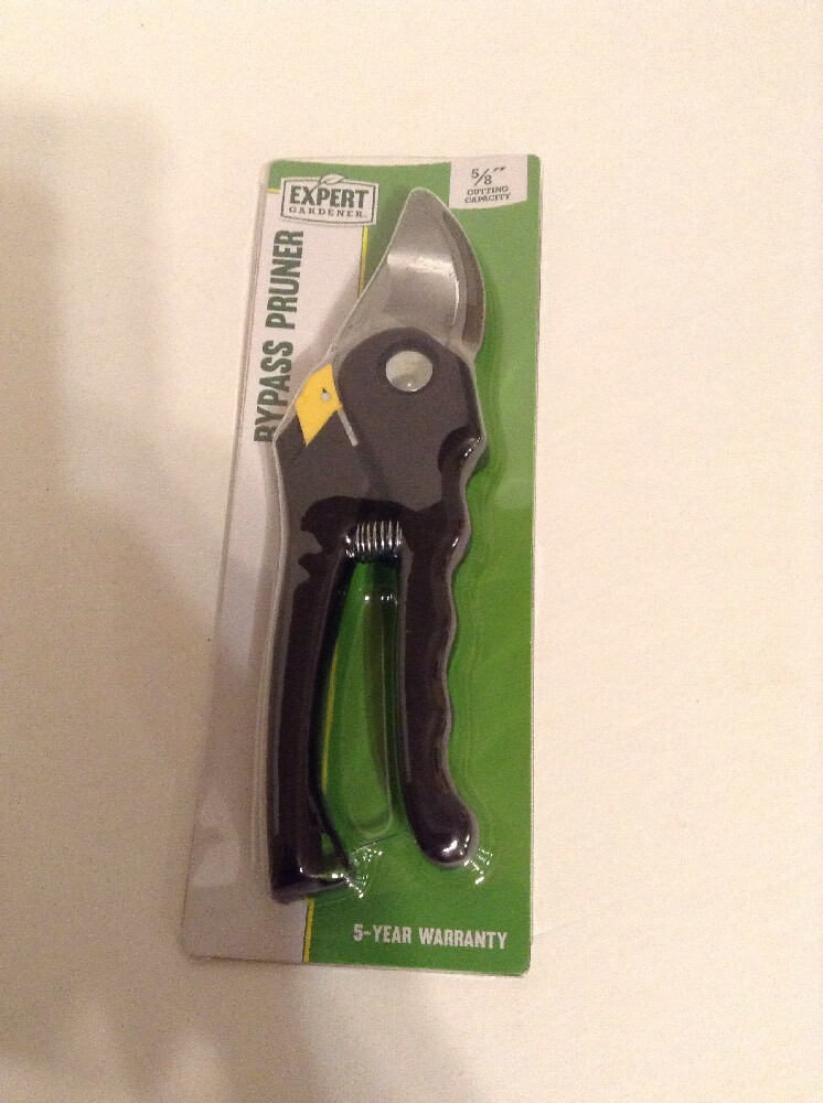 Expert Gardener Bypass Pruner 5/8" Cutting Capacity