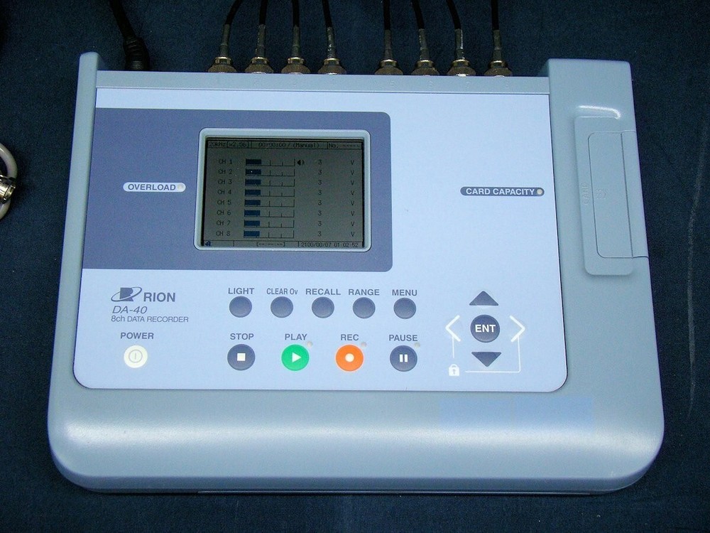 Rion DA-40 8ch DATA RECORDER DA40 Used JPN