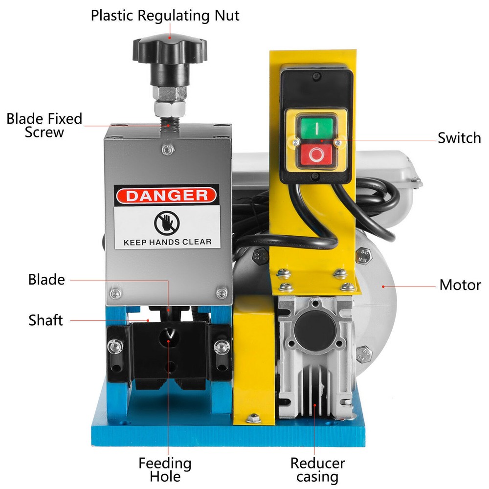Automatic Wire Stripping Machine Portable Wire Conductor Stripping Machine
