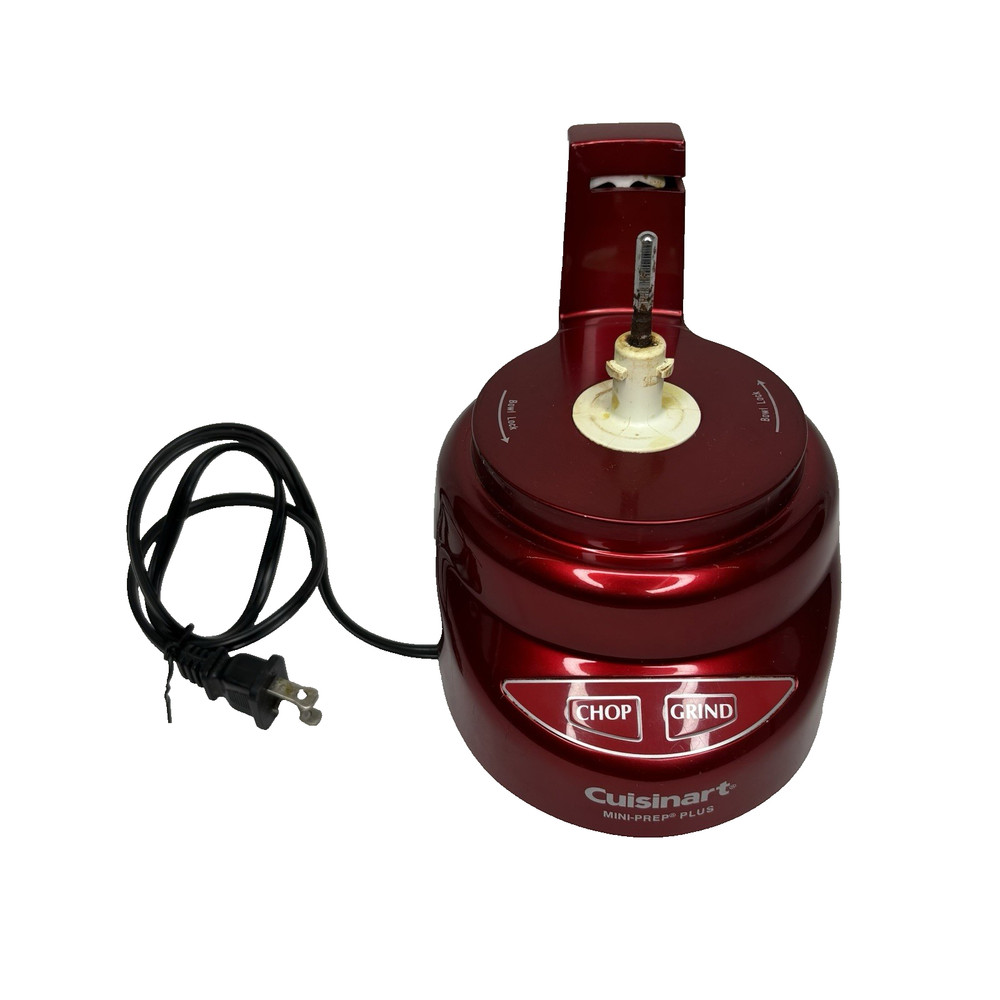 Cuisinart Mini Prep Plus Food Processor Red DLC-2A Base Replacement