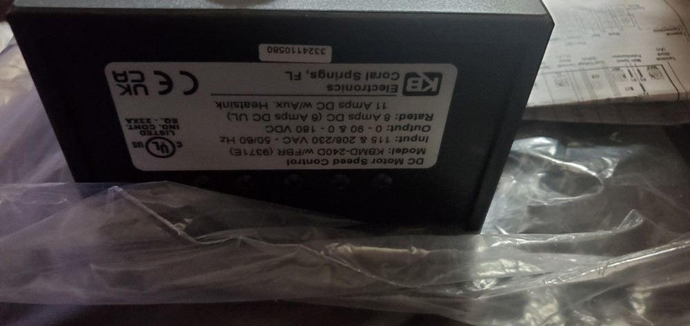 KB Electronics KBMD-240D Motor Speed Control Unit
