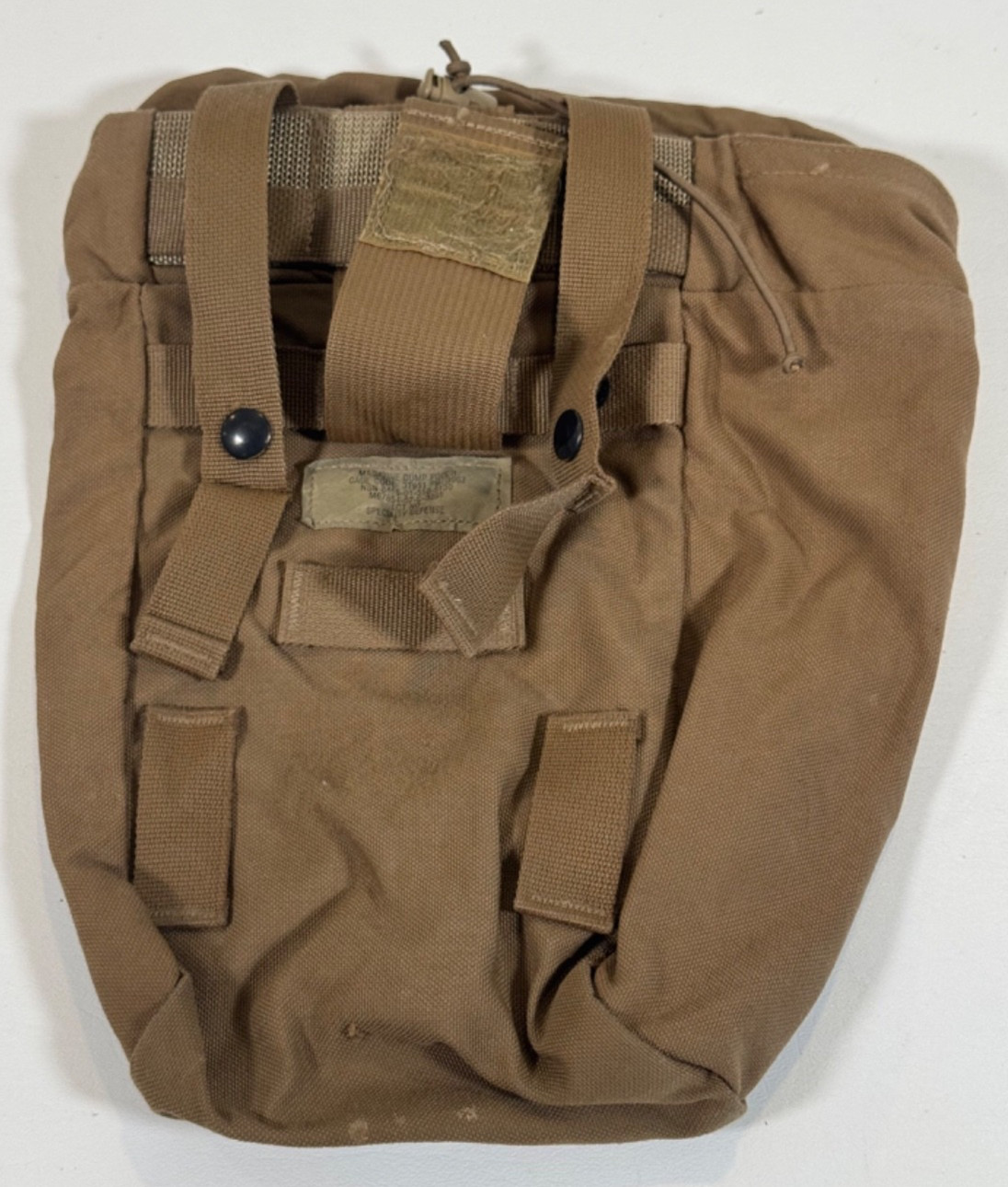USMC Marine Corps Mag Dump Pouch MOLLE Coyote Brown * Good Condition *