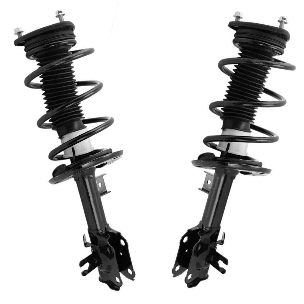 Front Struts w/ Coil Spring Assembly Sway Bars End Kit for 2014 - 2018 Mazda 3