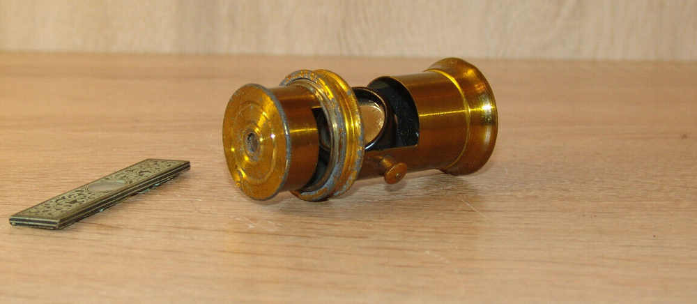 antique mini microscope
