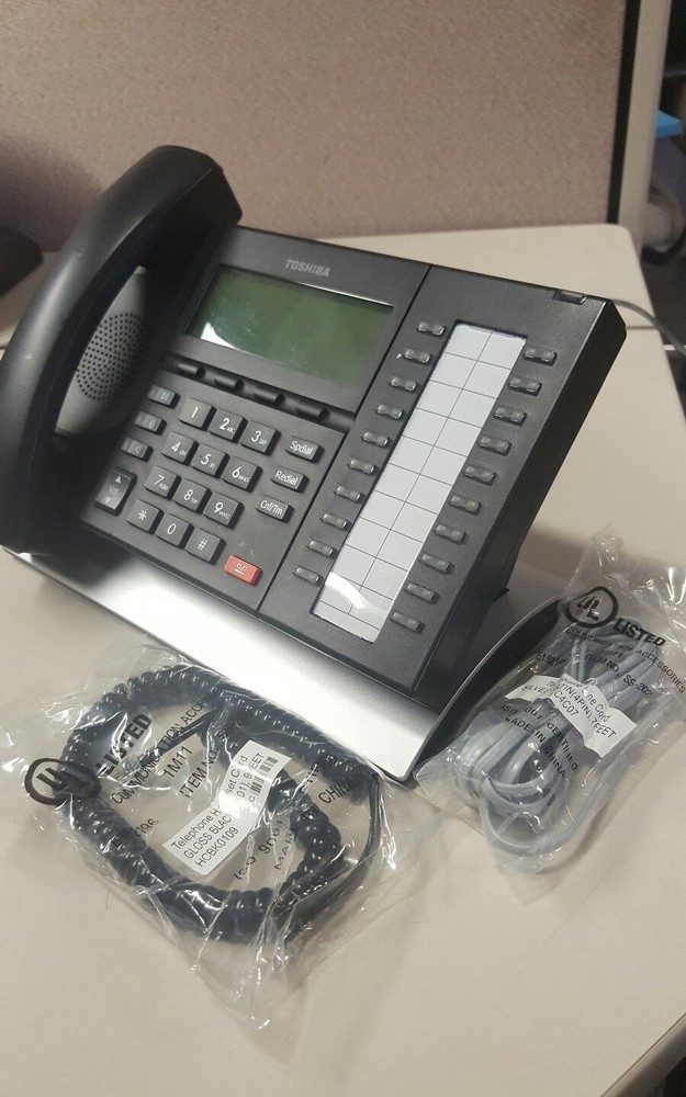 Toshiba DP5032-SD 20-Button Display Speakerphone Black Refurbished