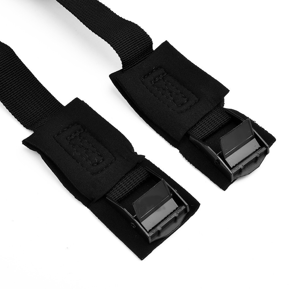 Tie Straps Luggage Black Polyester Webbing Surfboard 1 Pair High Quality
