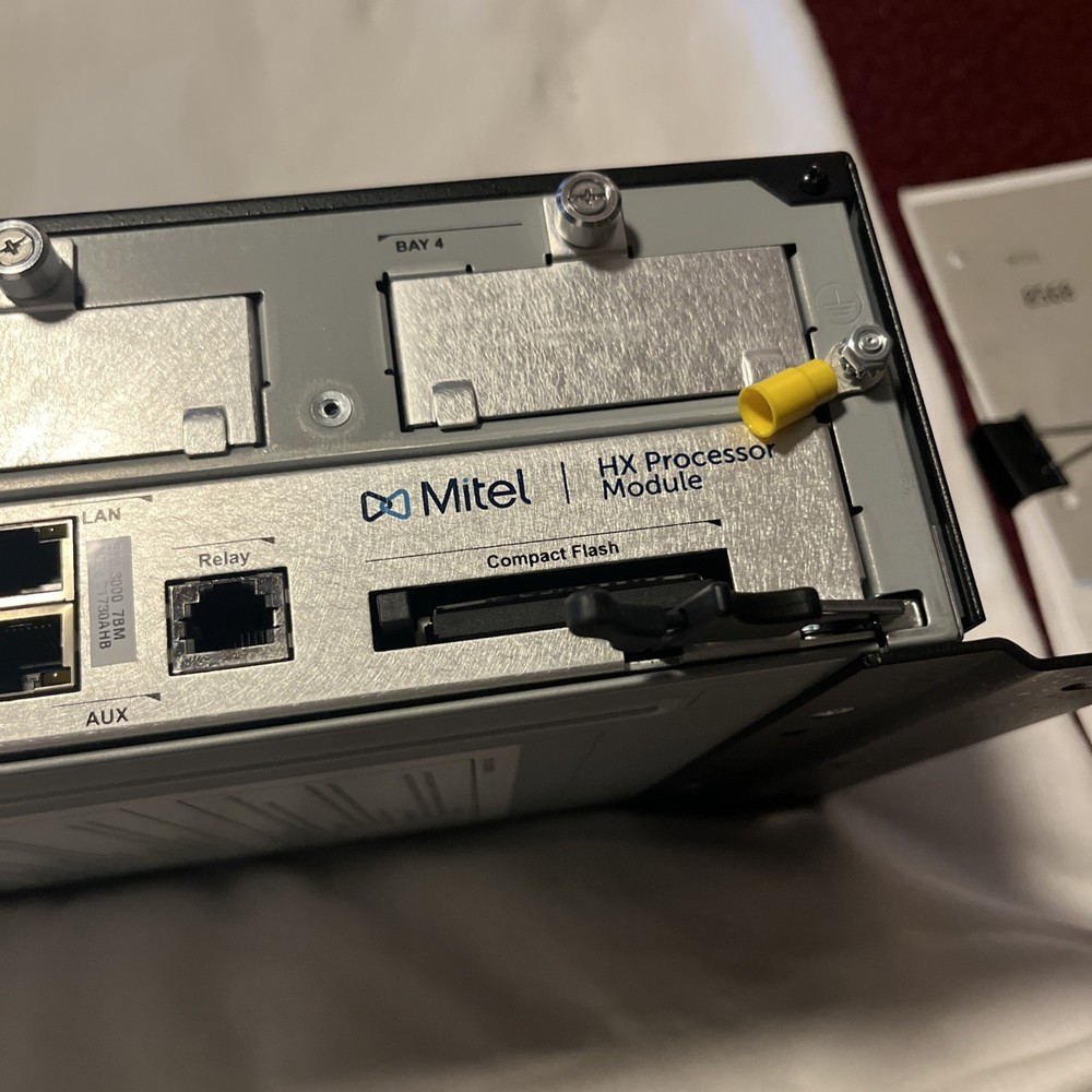 Mitel 5000HX Controller Module Phone Processor Mitel 580.10 No Compact Flash Crd