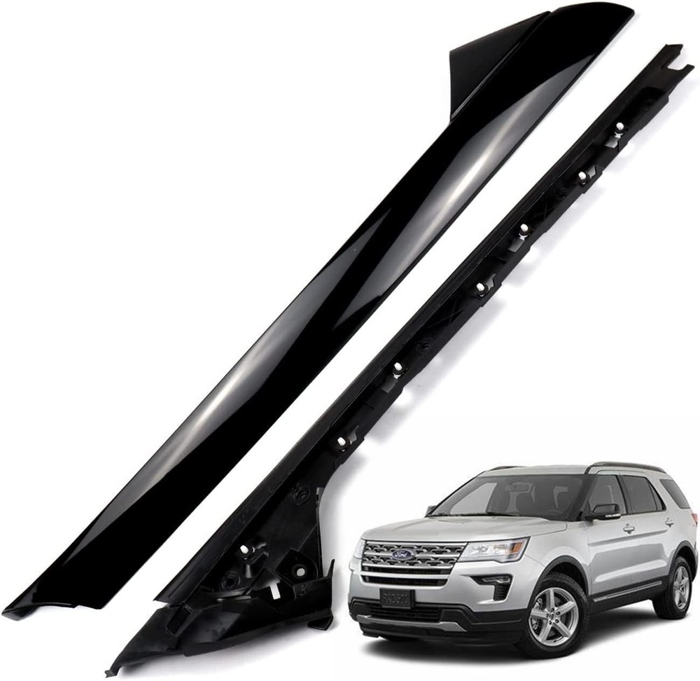 Windshield Outer A-Pillar Trim Molding for 2011-2019 Ford Explorer - Driver