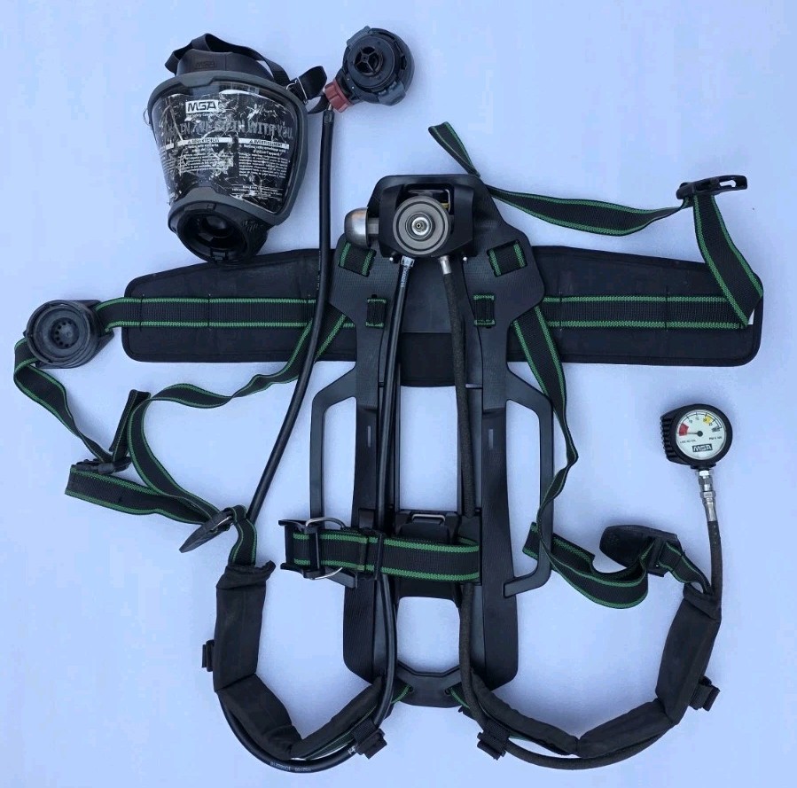 MSA G1 SCBA SET WITH HARNESS WITH FULL FACE MASK FOR MSA MAKE USA