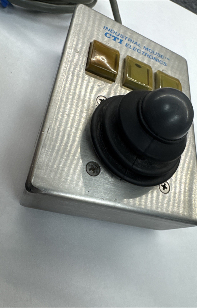 CTI Electronics M20190-MSOF Industrial Mouse Pointer Joystick Vintage Serial db9