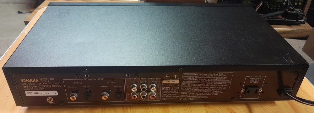 Yamaha DDP-2 Digital Sound Processor