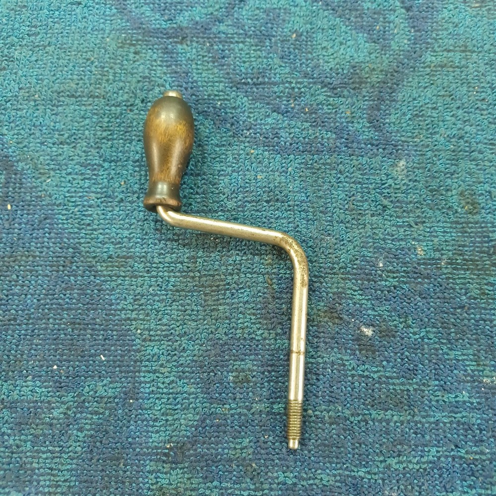 PHONOGRAPH HAND CRANK 1/4" MALE THREADED