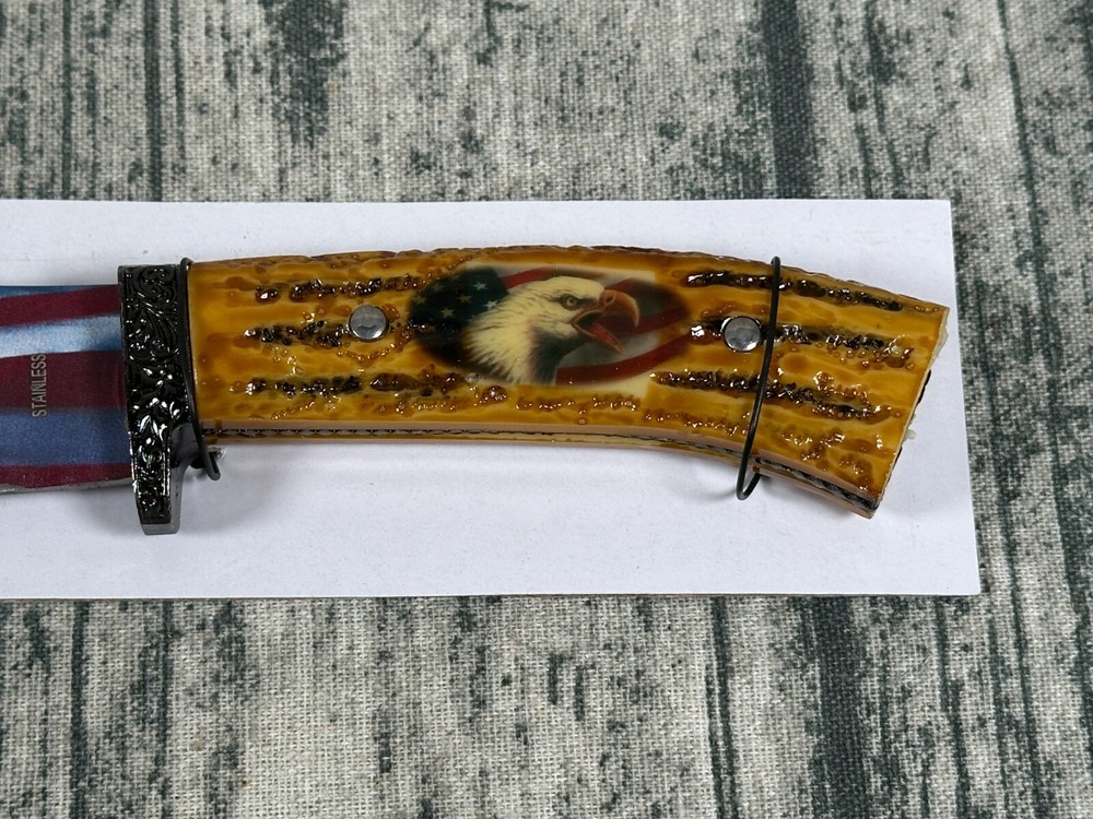 American Eagle Decorative Knife with Stand
