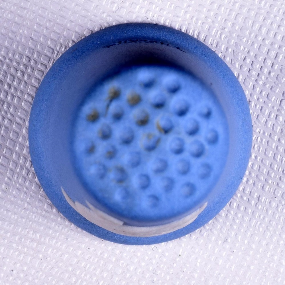 Wedgwood Swan Thimble Blue Jasperware