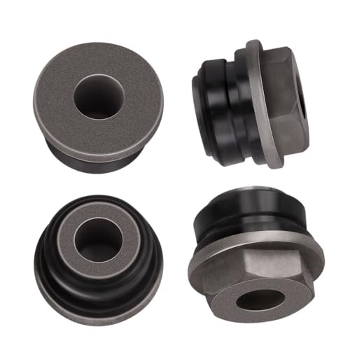 4 Pcs Rack & Pinion Bushings(left & right, upper & lower) Compatible with Ford